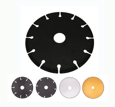 China Vacuum Welded Blade 105mm Vacuum Welded Diamond Saw Blade For Cutting Steel Metal for sale