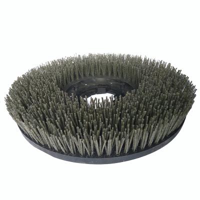 China Antique Surface for Slab 17inch 400mm Silicon Carbide Antique Brush Wheel for Tiles Polishing and Grinding for sale