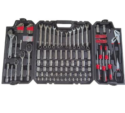 China Car Tool Kit Socket Socket Wrench Tool Kit Professional Car Repair Tool Kit 2021 New 248pcs With Heavy Duty Box for sale