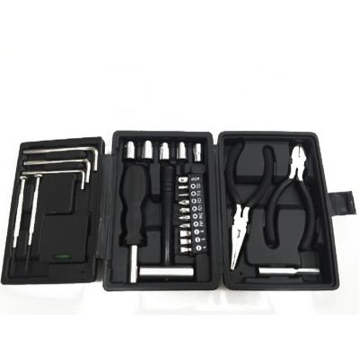 China Hot Selling 27Pcs Household Tool Kit Mini Hand Repair Household With Plastic Box Tool Kit Kit for sale