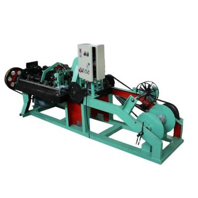 China Building Material Shops High Barbed Wire Mesh Making Machine Good Factory Best Price Production for sale