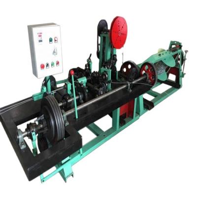 China Building Material Shops Fully Automatic And Semi-automatic Barbed Wire Mesh Making Machine for sale