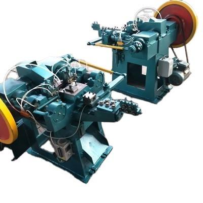 China Building Material Shops Automatic Low Noise High Speed ​​Concrete Common Nail Wire Iron Nail Making Machine for sale