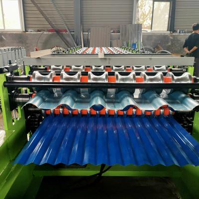 China Hotels South Africa IBR Widespan Corrugated Trapezoidal Roof Profile Sheet Roll Forming Making Machine for sale