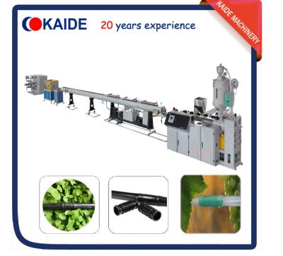 China Plastic Pipe Production Machine for PE Drip Irrigation Pipe Production line KAIDE factory for sale