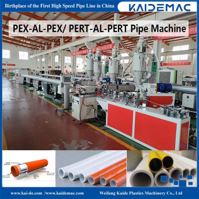 Китай PERT AL PERT Plastic Aluminum Composite Pipe Production Line / Pipe Production Machine for Plastic Aluminum Pipe Making продается