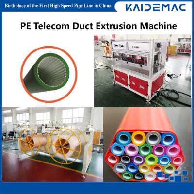 China Telecom Optical Fiber Cable Duct  Extrusion Machine 120m/min /Microduct Extruder Machine/Extruder Machine for sale