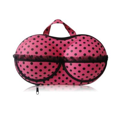 China Durable Hot Selling Portable Bra Bag with Net Bra Case Bra Organizer for Travel for sale