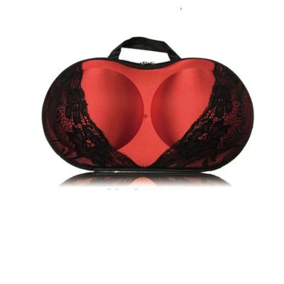 China Premium Durable Bra Case Promotion Lingerie Travel Bag Zipper Underwear Organizer Bag for A-C Cup for sale