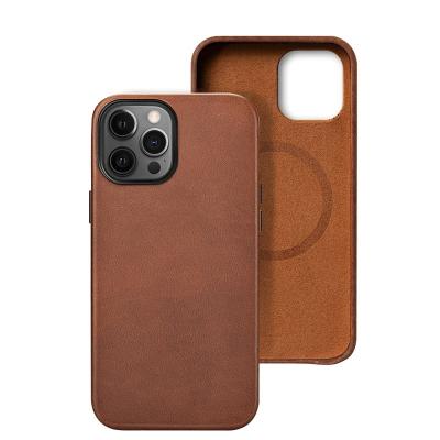 China 2023 Shockproof Genuine Leather and Mobile Full PU Leather Phone Case Protector For iPhone 14 13 Case for sale