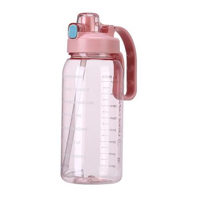 China Bulk Wholesale Customization Cheap High Quality Water Bottle 2l Gym Plastic Viable for sale