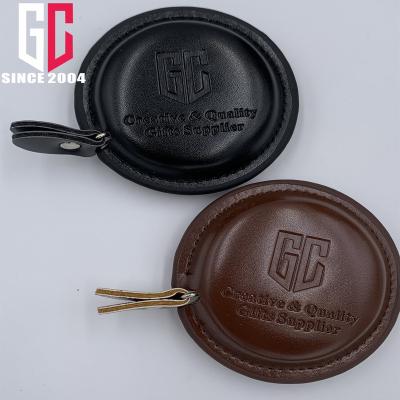 China Measuring Instruments 12 Years Factory Custom Hot Sale Mini Leather Measuring Tape for sale