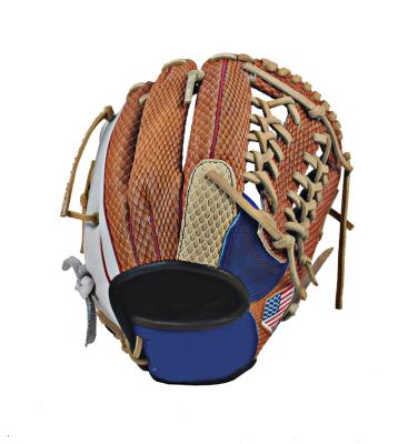 China Adult US Steerhide Baseball Glove Leather Outfield 12.75 Inch Straight Throw for sale