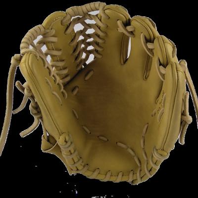 China Custom Leather Logo Cowhide Lace Hand Glove Refined Leather Glove For Training for sale