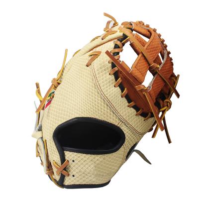 China Wholesale Cowhide Leather Top Base Softball H Web Glove Refined Fitting Manufacturers for sale