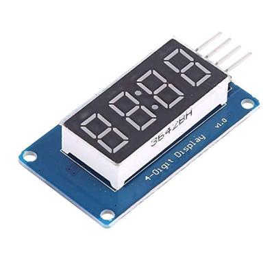 China TM1637 4 Bits Digital LED Display Module 7 Segment 0.36Inch Clock Anode Tube Four Driver RED Board Led Digital Tube TM1637 for sale