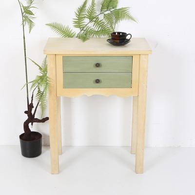 China Large Design Entryway Mudroom Furniture Cool Style Nightstand With Side Drawers Storage Table for sale