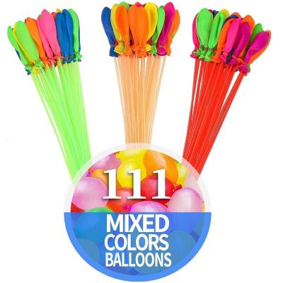 China Hot Selling Eco-Friendly 3 Buncho Balloons Water Balloons Easy Fill Bombs Pool And Water Fighting Outdoor Game For Kids for sale