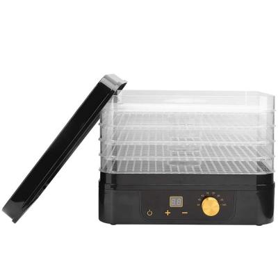 China Simple To Use Adjustable Food Dehydrator Machine Temperature Control Food Dryer Dehydrator LED Display Electric Food Dehydrator Professional for sale