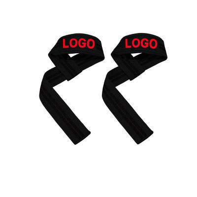 China Easy Wrist Pad Powerlifting Training Gym Weightlifting Wrist Straps For Cross Training for sale