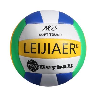 China Hot Sale Rubber Volleyball Training Product Logo Rubber Volleyball Custom Rubber Volleyball For School Training for sale