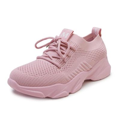 China Breathable Comfort Custom Logo Women Walking Style Shoes Casual Fashion Luxury Sneakers For Ladies for sale