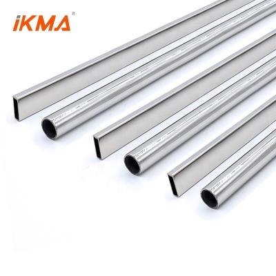 China 10*30 Stainless Steel 304 Modern Hot Selling Cheap Bathroom Shower Door Square Round Cheaper Tube Pipe Sliding Door Tube Bar for sale