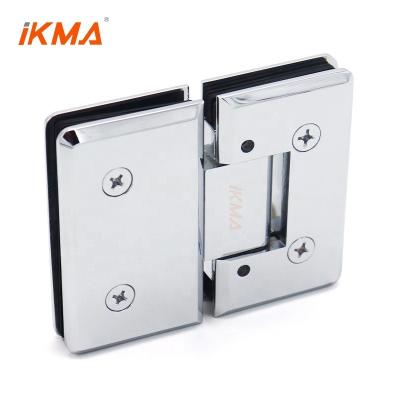 China Modern 180 Degree Glass To Glass Adjustable Glass Hinge for sale