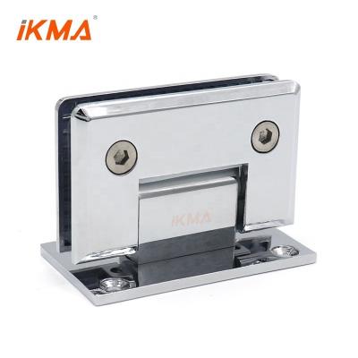 China Factory direct sale modern hot angle adjustable degree concealed shower hardware doors black commercial glass door framed hinge for sale