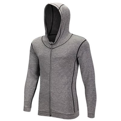 China Breathable Wholesales Custom Logo Workout Sports Clothing Gym Wear Quick Dry Fitness Fit Jacket For Men for sale