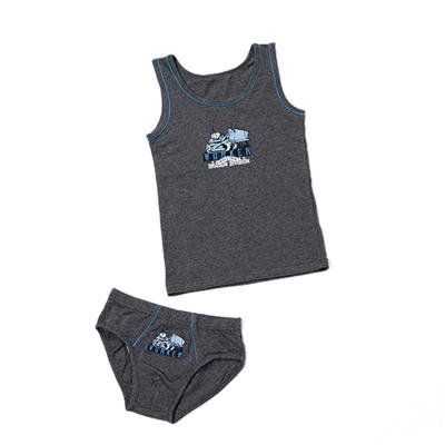 China Comfotable OEM Service Kids Tank Top Clothing Suit Boy's Vest Set Top Sets for sale