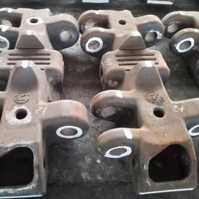 China Custom Crawler Crane OEM Factory High Precision Casting Metal Stainless Steel LINK-BELT Crane Shoes Crawler Belt Track Pad K1452.18.01.01 for sale