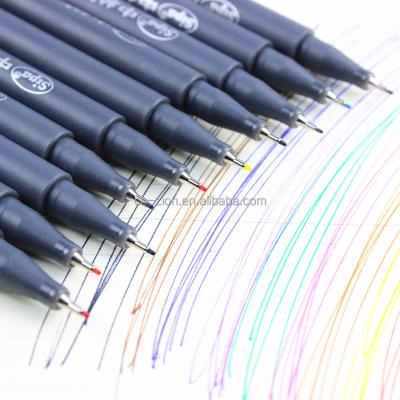 China Children Paint New Style Marker Fine Point Art Drawing Needle Pen Designer Marker for Engineering 0.38mm Industrial Design Marker for sale