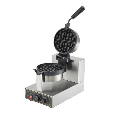 China Adjustable Rotary Waffle Maker Non-Stick Thermostat Timer Thermostat Control Bakeware Electric Waffle Maker Machine for sale