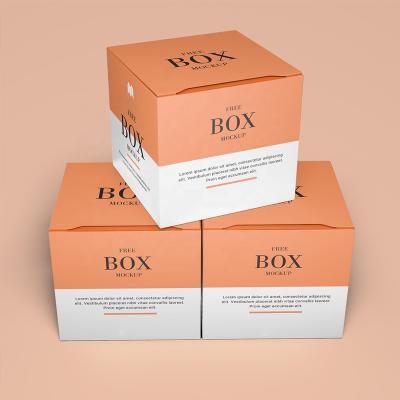 China Recyclable Foldable Cosmetic Paper Boxes Packaging Cardboard For Fashion Make Up Shanghai Manufacturer for sale