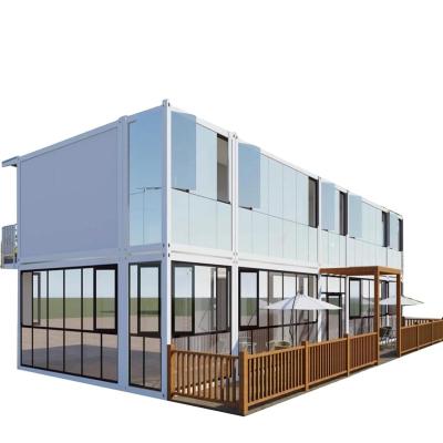 China Well-designed detachable and combined ready-made prefab container container prefab housing construction for sale