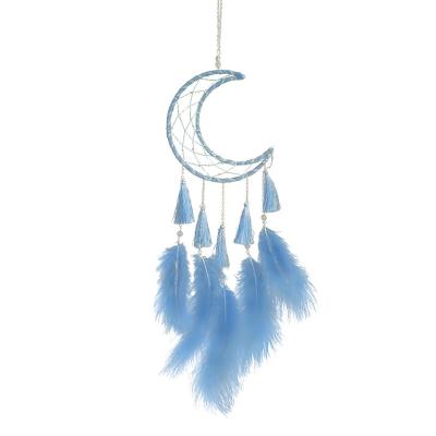 China Dream Catcher Dream Moon Plant Catcher DIY Baby Kids Girls Boho Room Decor Macrame Eco-friendly Material Accessories Wholesale for sale