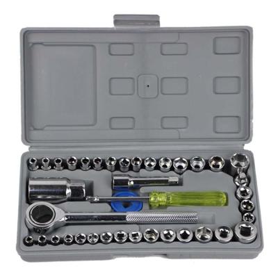 China 40pcs Combination Socket Wrench Stocked Set for sale