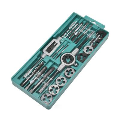 China Tool Kit 20 PCS Hand Screw Tap Bit Set Wrench Manual Hardware for sale