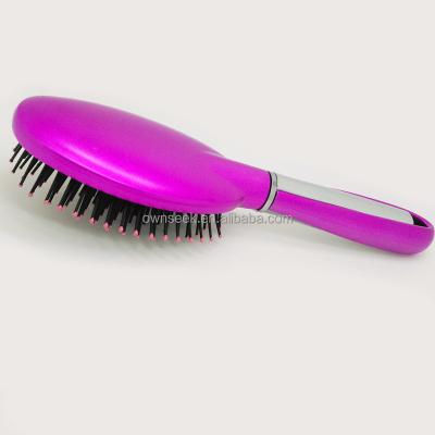 China 2015 Popular Temperature Adjustable Electric Hair Brush With Spray Pump Digital Hair Straightening Comb for sale