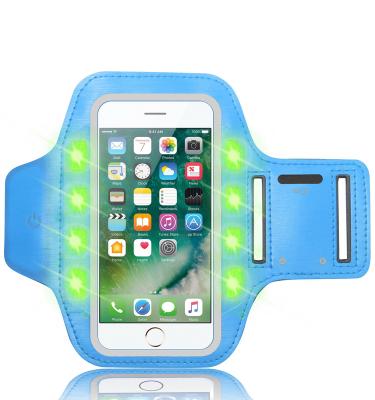 China HUAERLI Sports Running Armband Compatible Water Resistant Touch With LED Flashlight for sale