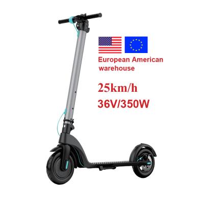 China Fold 36V350W Two Wheels Adult Electric Scooter 3 Seconds Unisex Fast Foldable Electric Adult Scooter 10inch Tire for sale