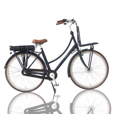 China Hot Sale Shimanoo Connection 3 Speed ​​36V 250W Front Motor Aluminum City Bikes Aluminum Electric Bicycle Adult for sale