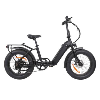 China OEM 7 Speed ​​Aluminum Alloy Foldable Foldable Electric Bicycle Lithium Battery Electric Bicycle 250w 750w for sale