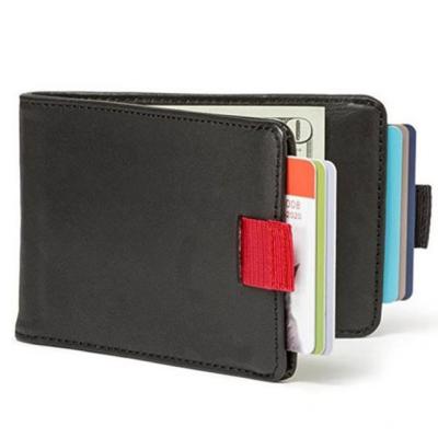 China New Small Fashion Vintage High Quality Credit Card Holder Wallet Coin Pouch Money Leather Filter Frame For Men Mini Women Business Purse for sale