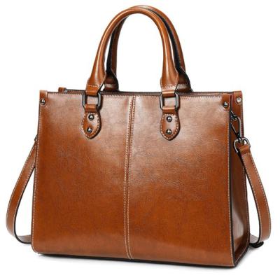 China Fashion New High Quality Genuine Leather Vintage Bag Female Luxury Handbags Women Shoulder Bags Designer Messenger Bag for sale