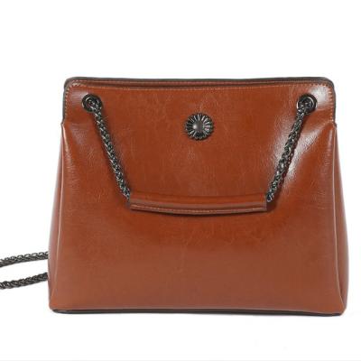 China New Luxury High Quality Genuine Leather Designer Handbags Vintage Messenger Bag Women Handbags Women Shoulder Bags for sale