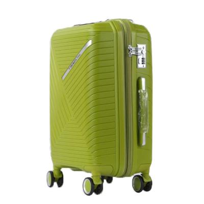 China Newest Style PP Shell Travel Carryon Trolley Suit Business/Travel Hard Case Travel Bag Luggage Set for sale