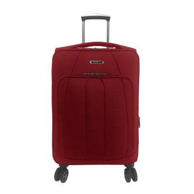 China New Design Business / Travel Nylon Trolley Suitcase Set 3pcs Soft Zipper Luggage Set For Travel for sale