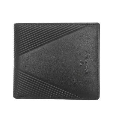 China New arrival factory price rfid wallet waterproof durable embossing genuine leather for sale